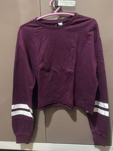 H&M Purple Crop Top