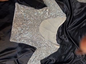 Sparkling Sequin Blouse -xs/s