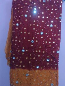 Stylish Ethnic Blouse with Mirror Work