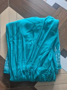 Beautiful Teal Embroidered Kurta