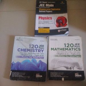 JEE Main pyq book for phy,chem,maths