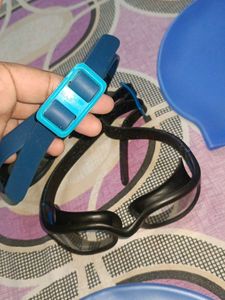 2 Swimming Goggles &amp; free Cap