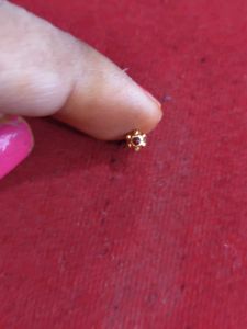 20 K Gold Nosepin For Women