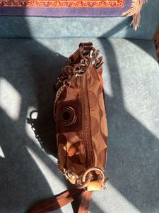 Coach Monogram Shoulder Bag