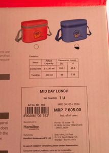 Milton Softline Tiffin Lunch Box