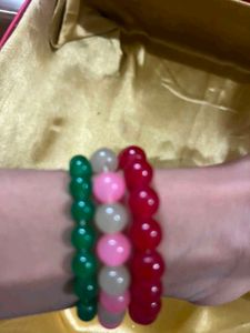 Set of 3 Beaded Bracelets