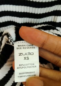 Black And White Body-con Dress
