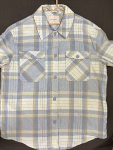 ONLY Cozy Plaid Oversized layering Shacket
