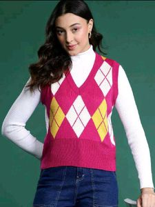 Cute vest Knit Top