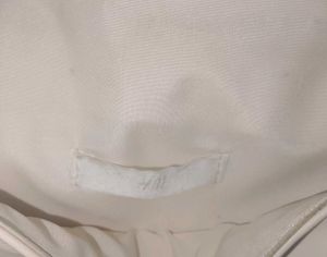 White Quilted Chain Sling Bag