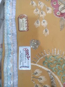 Elegant Embroidered Saree