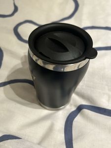 Black "Exly" Insulated Travel Mug