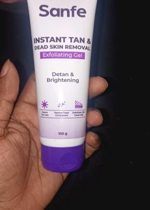 Sanfe Detan &amp; Brightening Exfoliating Gel