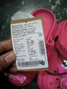 Bata new adorable Pink Kids' Clogs in size 10