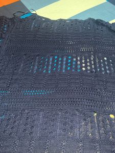 Blue  Allen Solly Knit Top Size small
