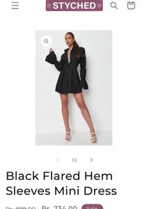Black Mini Dress