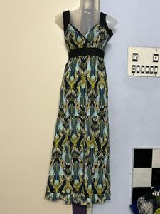 Pintrest padded Boho Maxi Dress