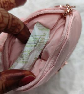 Charlotte Tilbury Heart Key Charm Cushion Pouch