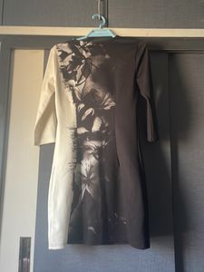 Vero Moda Black And White Floral Dress