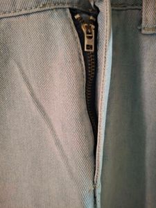 Light Wash Wide Leg Jeans