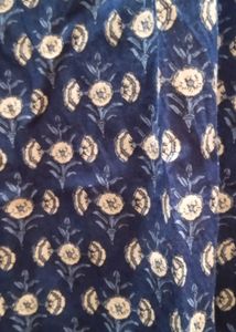 Elegant Blue Printed Kurta