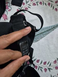 M&S Black Bra