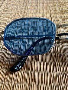 Unisex New Retro Blue Lens Sunglasses