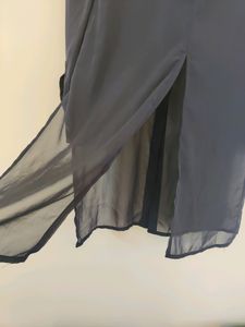 Translucent Panelled Cape