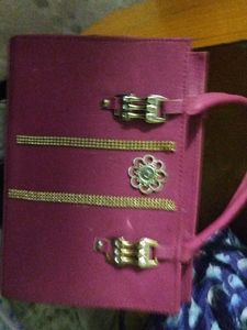 Pink Decorative Handbag