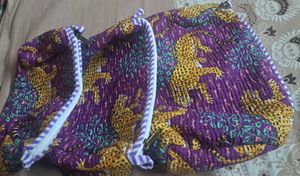 Set of 3 Leopard Print Pouches