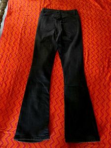 Black Flared Jeans