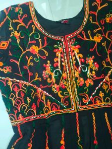 PRICE DROP Black Anarkali Kurti