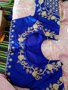 Silk Embroidery Work Blouse