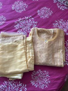Yellow Work Suit Set