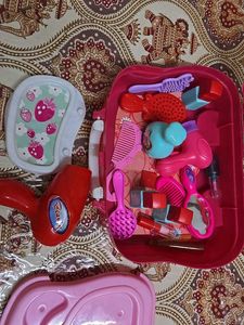 Kids Pretend Play Beauty Salon Set