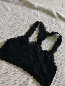 Felina Elegant Black Lace Bra