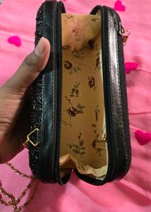 Sparkling Black Evening Clutch Bag
