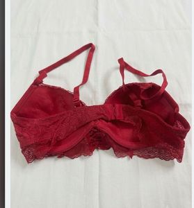 Red Lace Bra &amp; Panty Set