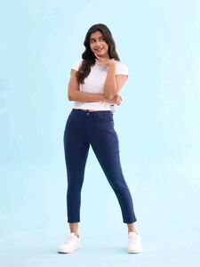 Go Colors Blue Jeggings Jeans