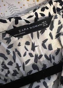 Zara Woman Printed Blouse
