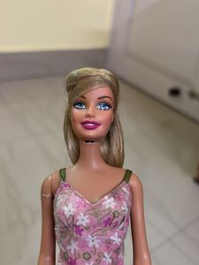 Barbie Doll with Floral Dress