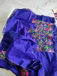Maggam work Unstitched Blouse Piece