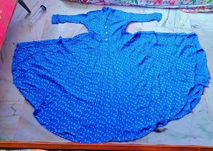 💙Blue Anarkali Kurta