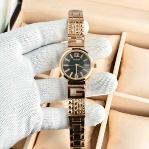Guess Rose Gold Green Dial Watch