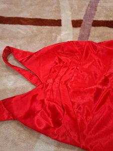 Elegant Red Gown