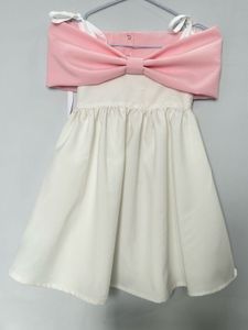 Cute Pink &amp; White Dress