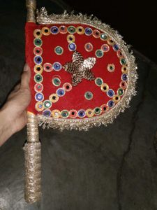 Hand Fan Embroidery