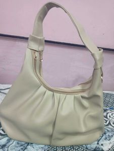 Chic Neutral Shoulder Bag