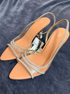 Zara Rhinestone Heels