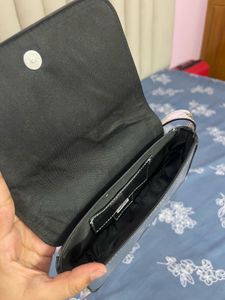 Chic Silver Crossbody Bag